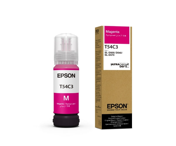 Epson UltraChrome T54C Magenta 70mL Ink Bottle for SureLab D570 - T54C320