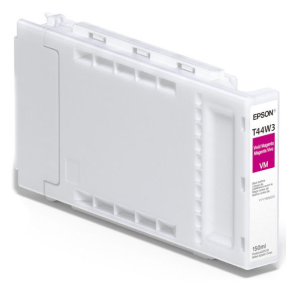 Epson UltraChrome Pro 12 150mL Vivid Magenta Ink Cartridge for SureColor P7570, P9570 - T44W320
