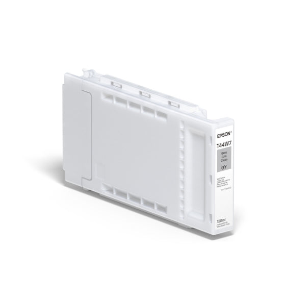 Epson UltraChrome Pro 12 150mL Gray Ink Cartridge for SureColor P7570, P9570 - T44W720