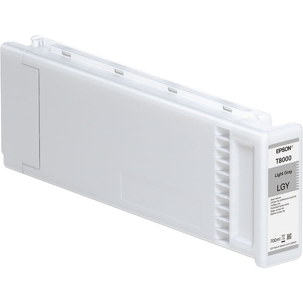 Epson UltraChrome Pro Light Gray Ink 700ml 4 Pack for Epson P10000, P20000 - T80000V