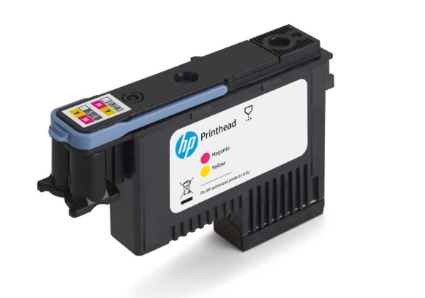 HP 614 Magenta and Yellow Stitch Dye Sublimation Printhead for S300 & S500 - 2LL63A
