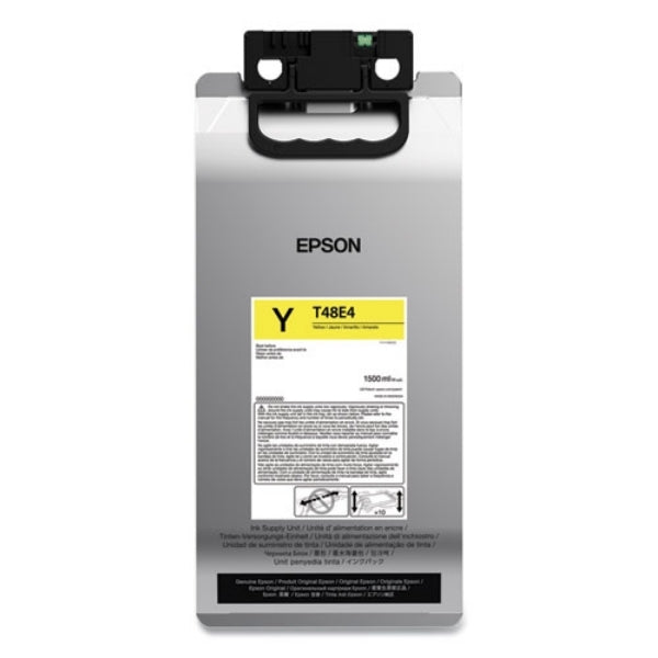 Epson (T48E) UltraChrome RS High-Yield Yellow Ink 1.5L for SureColor R5070PE - T48E420