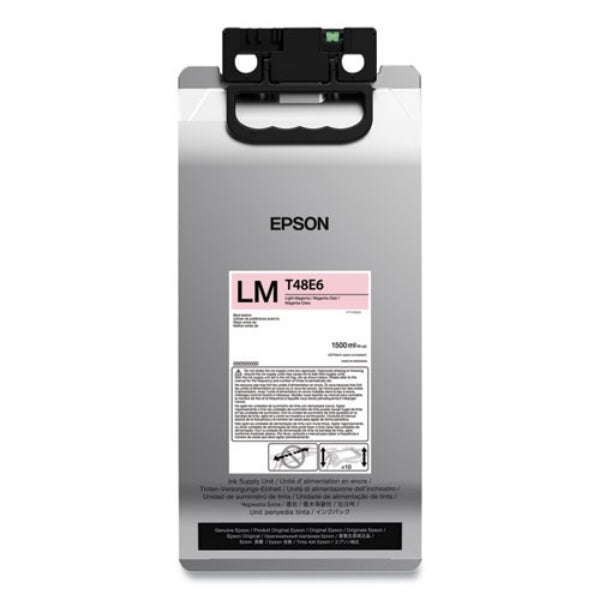 Epson (T48E) UltraChrome RS High-Yield Light Magenta Ink 1.5L for SureColor R5070PE - T48E620
