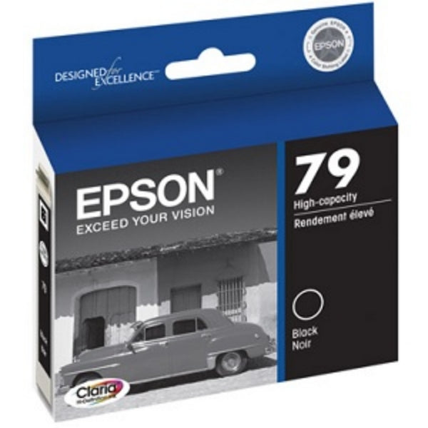 EPSON 79 Claria High-Capacity Black Ink for Stylus Photo 1400 and Artisan 1430 - T079120