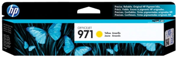 HP 971 Yellow Officejet Pro X Ink Cartridge - CN624AM