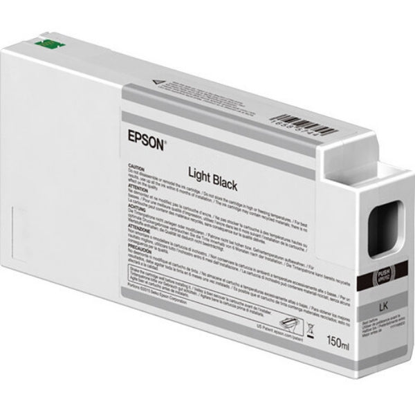 EPSON UltraChrome HD 150mL Light Black Ink for SureColor P6000, P7000, P8000, P9000 - T54V700 (T834700)