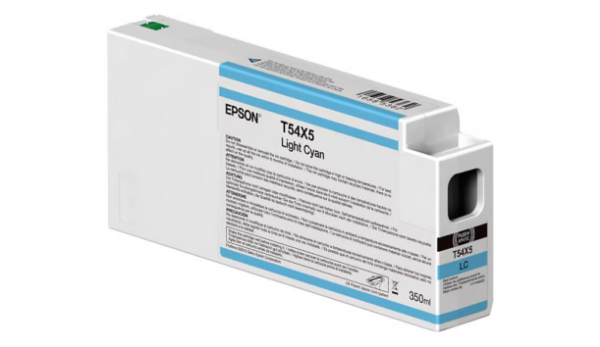 EPSON UltraChrome HD 350mL Light Cyan Ink for SureColor P6000, P7000, P8000, P9000 - T54X500 (T824500)