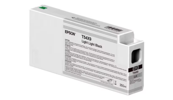 EPSON UltraChrome HD 350mL Light Light Black Ink for SC P6000, P7000, P8000, P9000 - T54X900 (T824900)