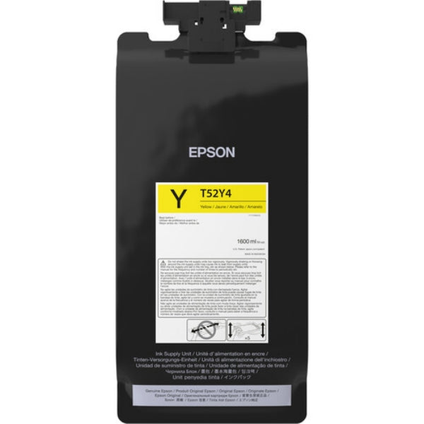 Epson T52Y UltraChrome XD3 High-Capacity Yellow Ink Pack 1.6L for SureColor T7770DL - T52Y420