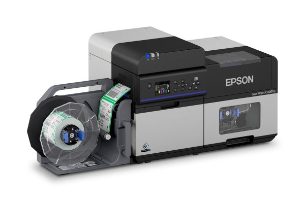 Epson ColorWorks CW-C8000 High-Speed 4" Color Inkjet Label Printer w/Auto Cutter (Gloss) - New