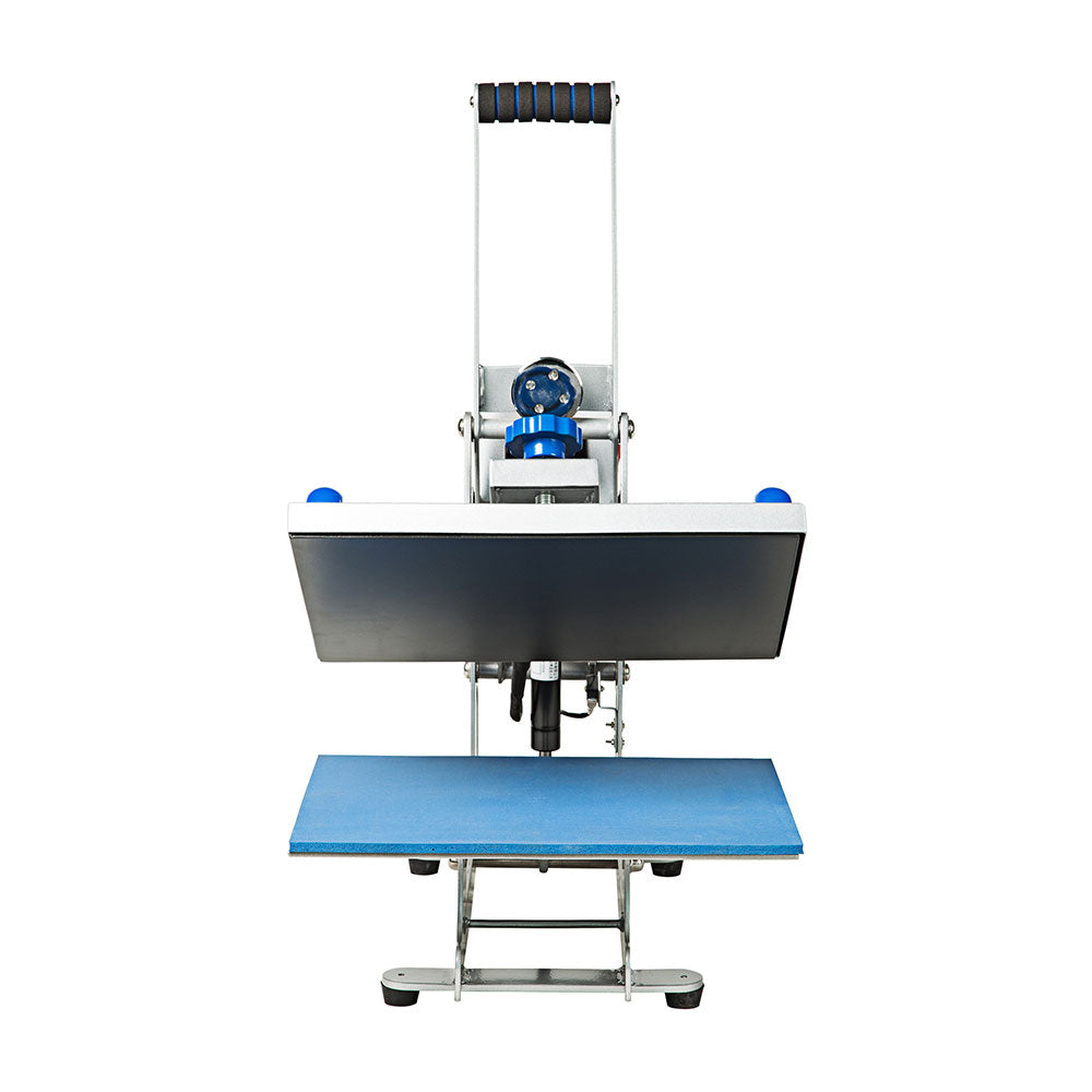 Auto-open Flat Heat Press Machine 15" x 15" (380 x 380mm) for T-shirts with Replaceable Platen
