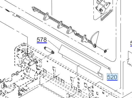 EPSON L800 L805 CR SCALE - 1409999