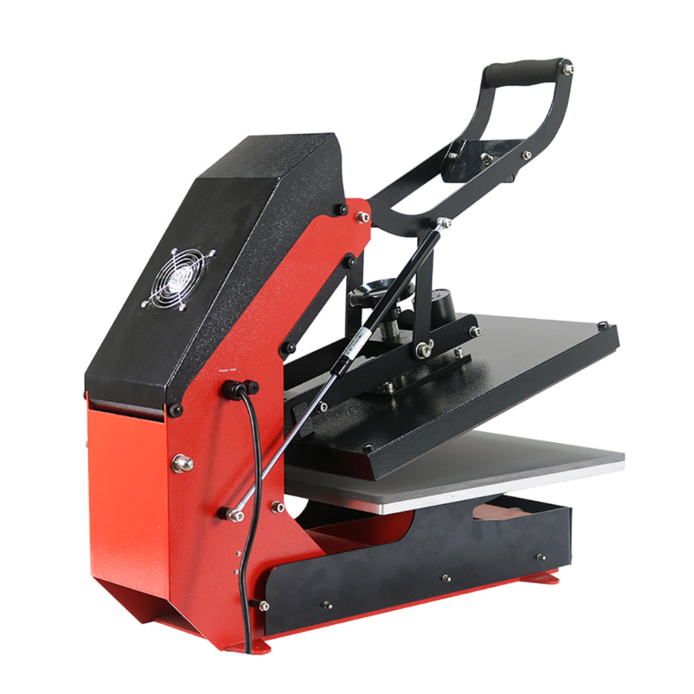 Auto Open T-shirt Heat Press with Slide-out Press Bed