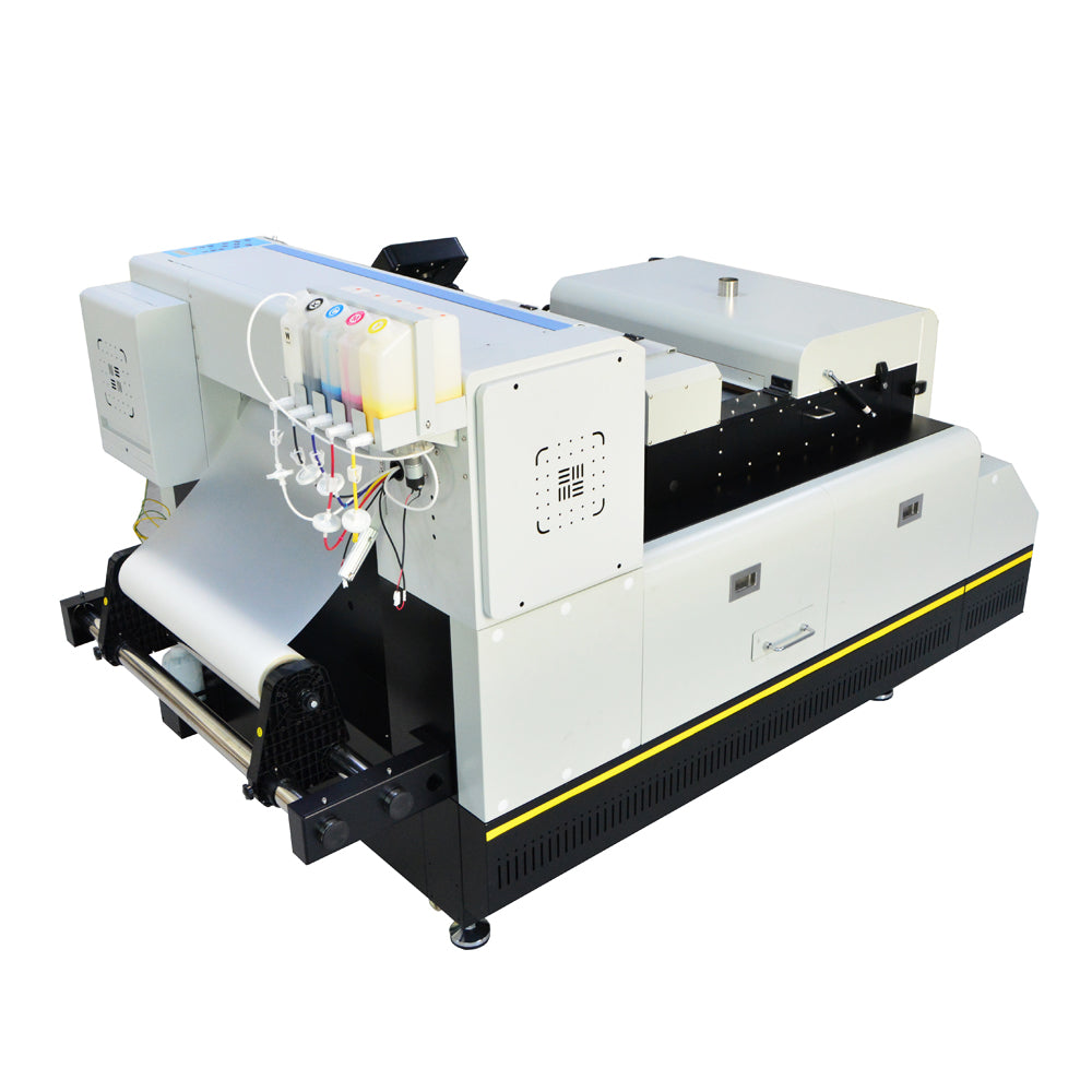 Legend Plus All In One 24in (600mm) DTF Printing System with DTF Printer (Dual Epson I3200-A1 Printheads), Powder Shaker and Dryer