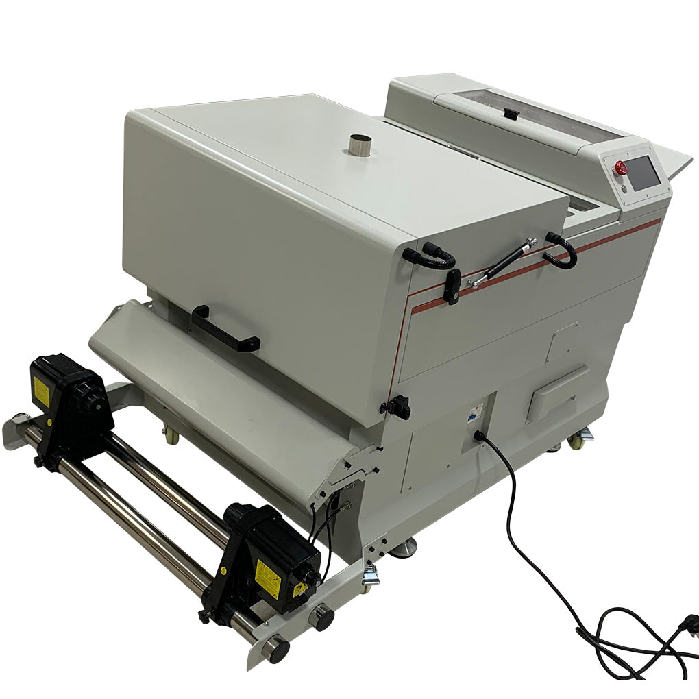 PRO 24in Automatic DTF Powder Shaker & Dryer w/ Vacuum Conveyor & Touch Screen, AC 220V