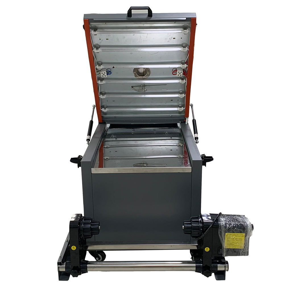 CALCA 14.5in (370mm) High Speed Automatic TPU Adhesive Powder Shaker and Dryer Unit