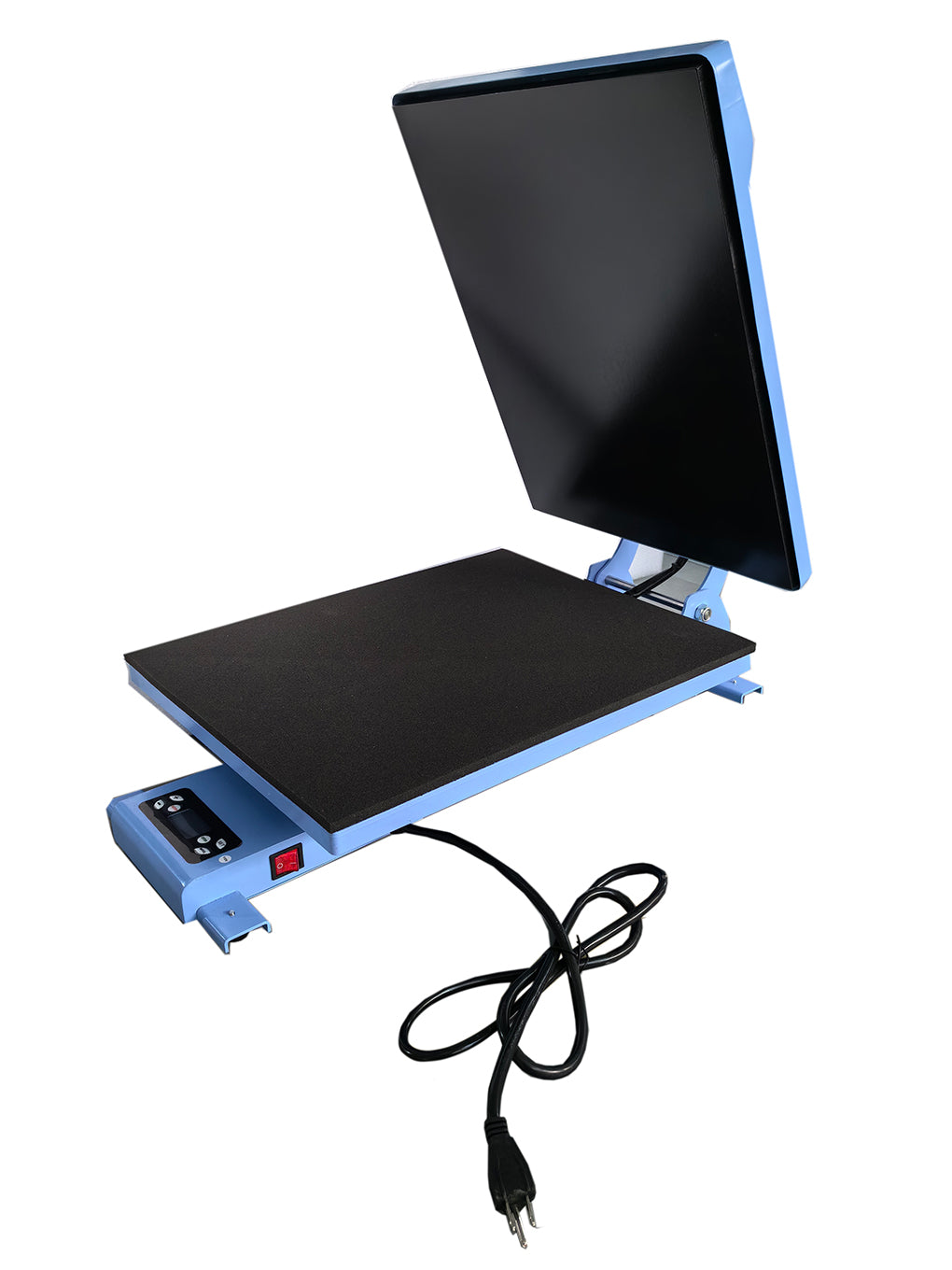 Qomolangma 16in x 20in Auto Easy Heat Press & Heavy-duty Steel Cart