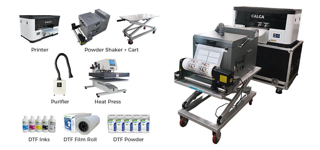 CALCA Star 13in DTF Printing System Bundle With All The Necessary Supplies