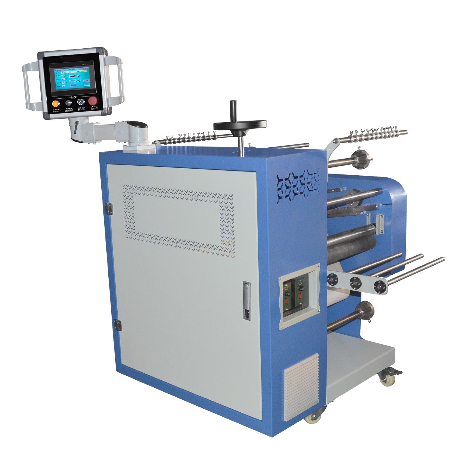 12in x 16in Mini Roller Ribbons & Narrow Fabrics Double-sided Heat Press Machine