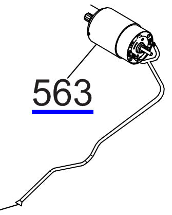EPSON P10000 P10050 P10070 / P20000 P20050 P20070 PF Motor - 2169294