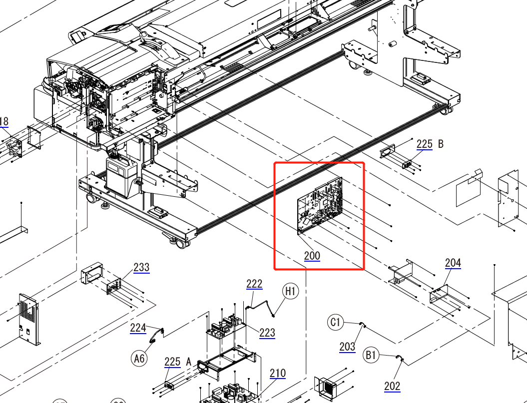 Main Board for EPSON SureColor S40600 S40610 S40650 S40670 - 2174251