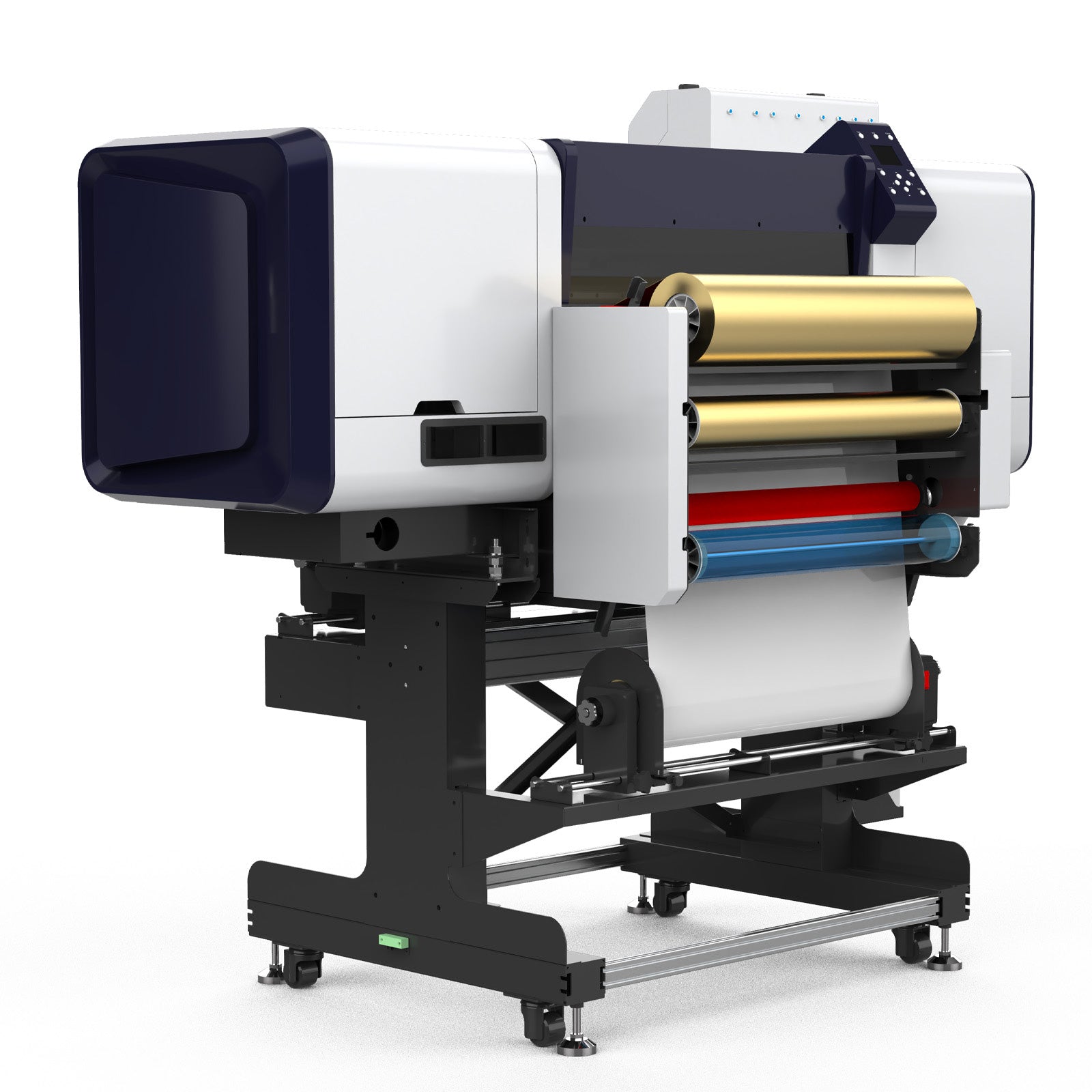 24Inch UVDTF Hot Stamping and Direct to Substrate Roll Printer With 4 Epson11600-U1 Printhead