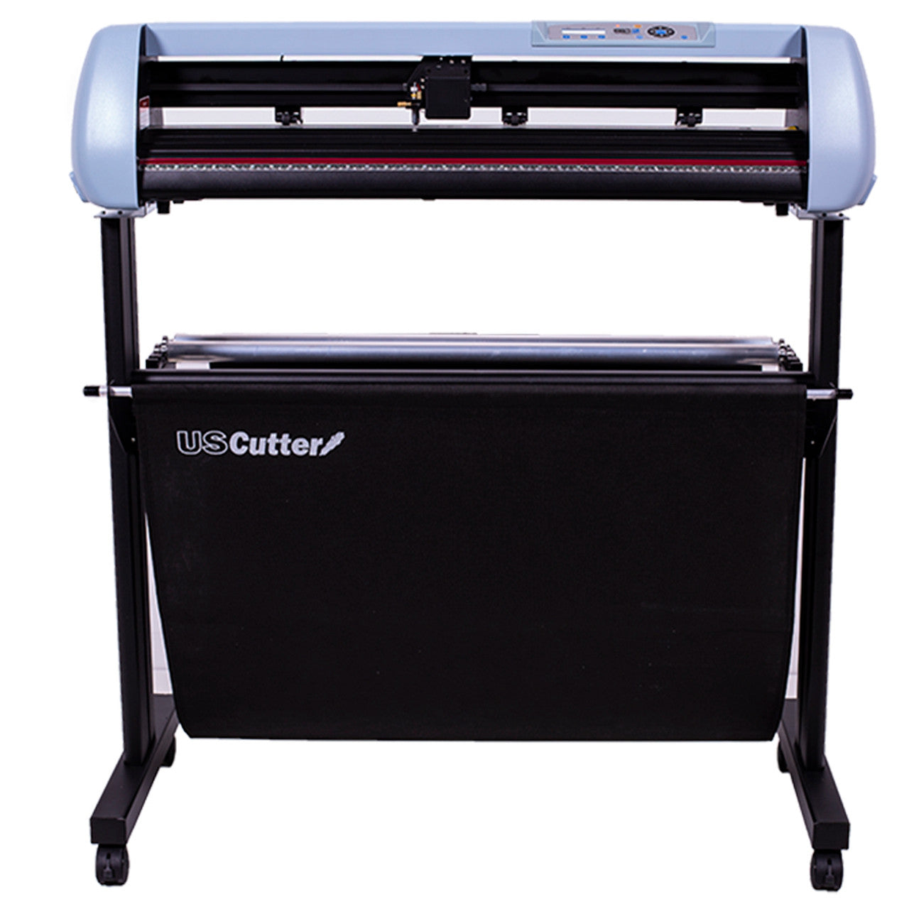 34" USCutter SC2 Series Vinyl Cutter (with Stand and Catch Basket) w/ VinylMaster Cut Design & Cut Software
