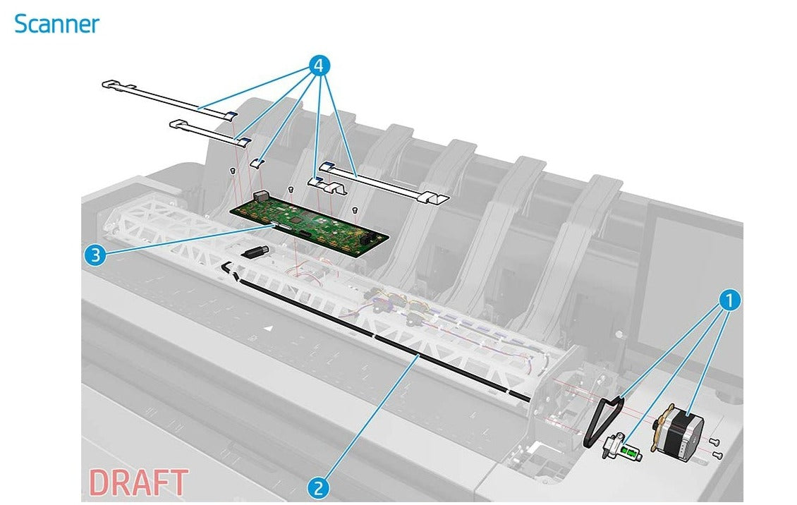 TX600 LW2.1 PCA SV - For the HP DesignJet T2600 Series (2YB64-67058)