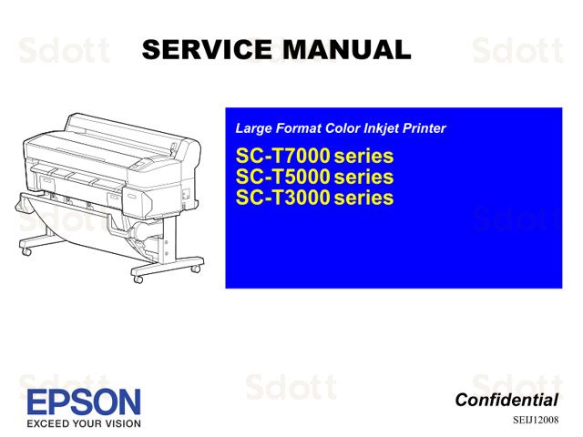 EPSON SureColor T3000/T5000/T7000 Service Manual