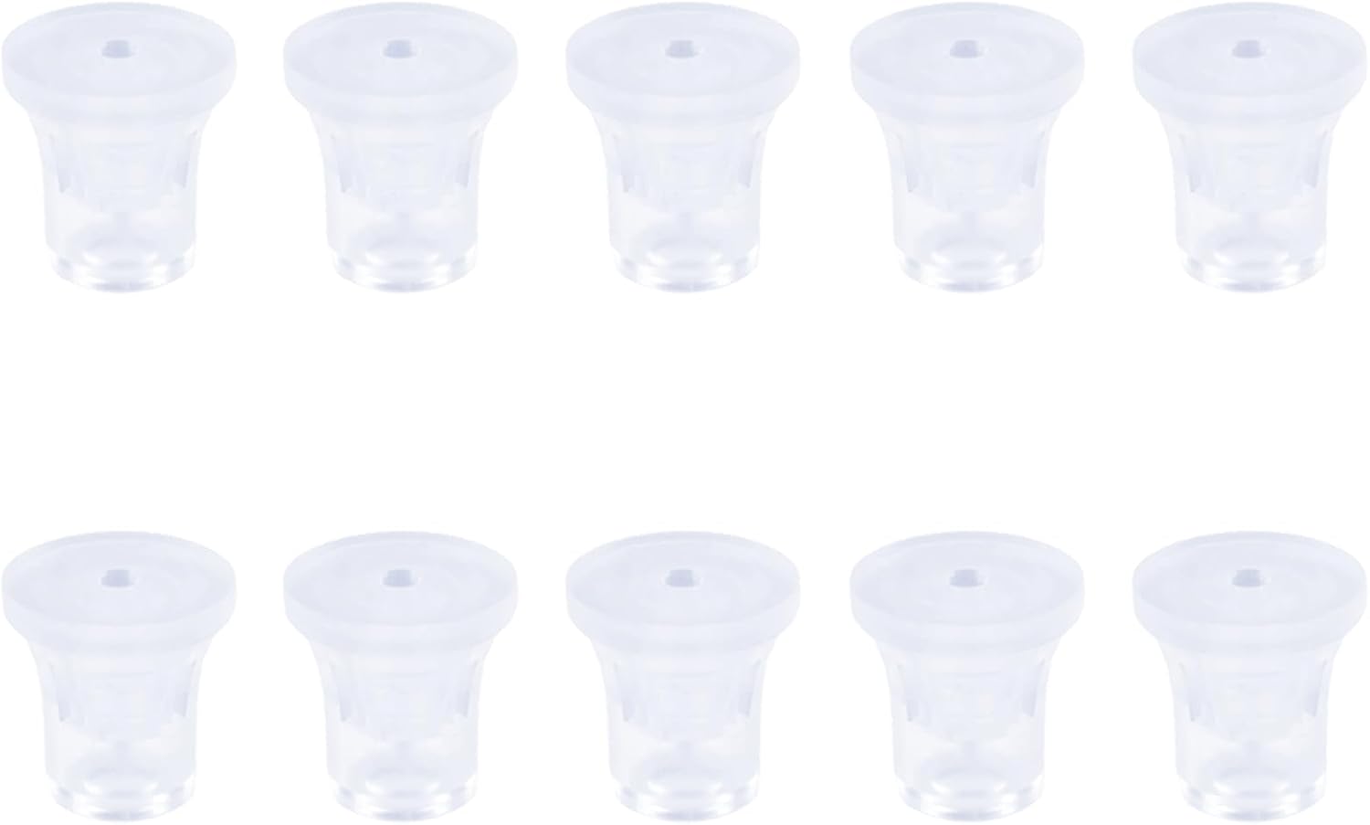 Acrylic Invisible Plastic Advertising Nails Clip-in Standoffs for Art Framing Grade (10PCS - 14 x 14mm / 20 x 20mm) - IAN05