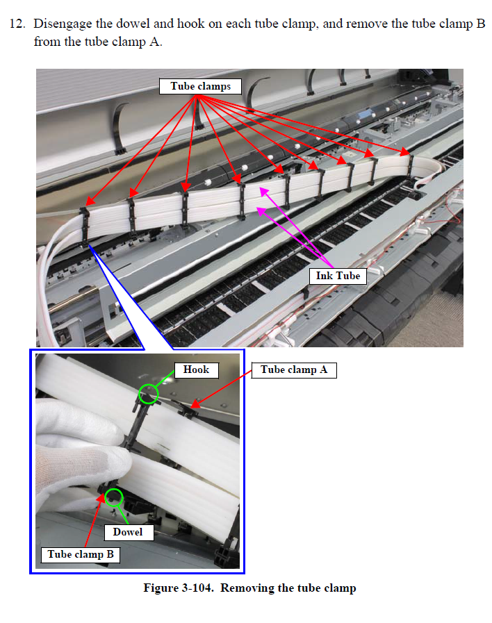 Ink Tube for EPSON P10000 P10070 - 1691354