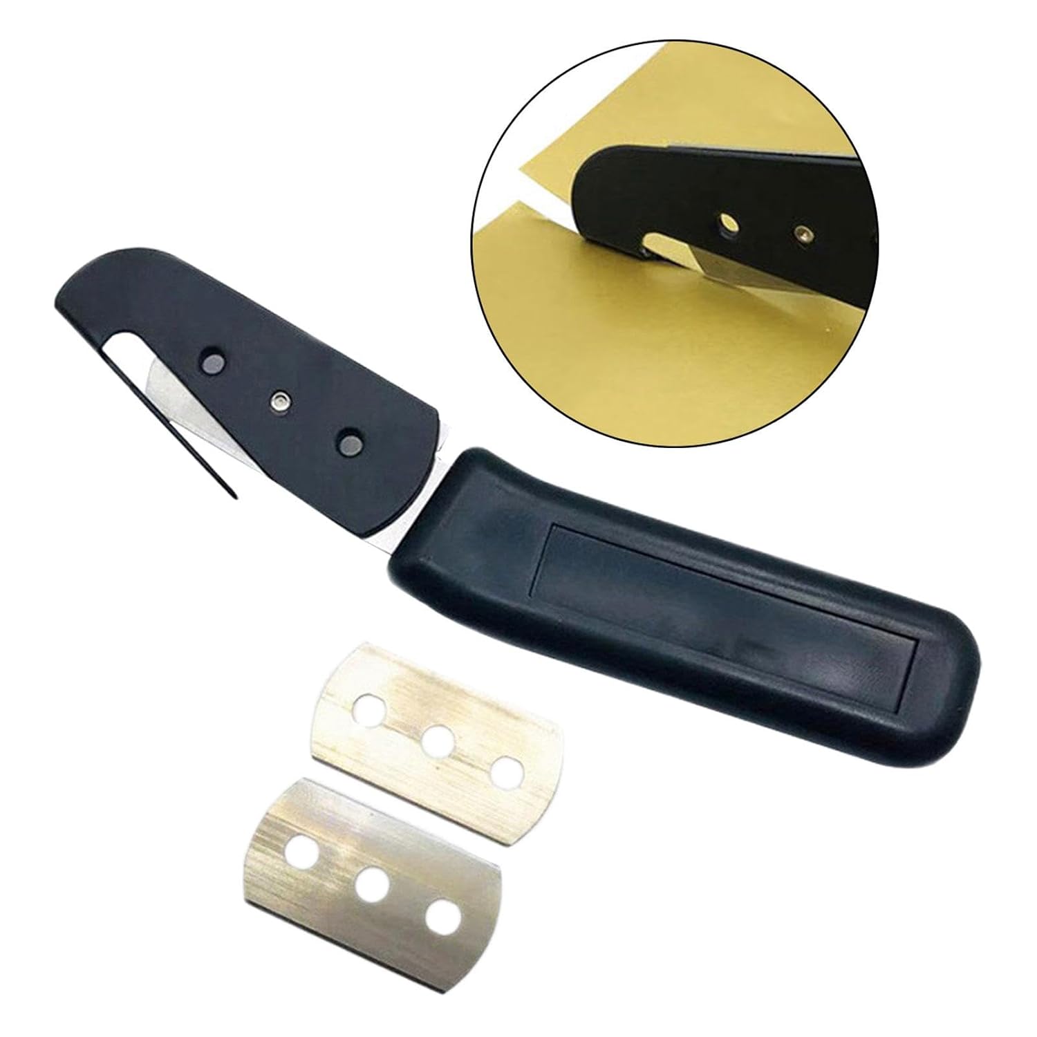 Single Side Paperback Cutter Backpaper Slitter Car Wrapping Cutter (includes 2 blades) - FBC02