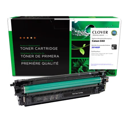 Clover Remanufactured Black Toner Cartridge for Canon 040 (0460C001)