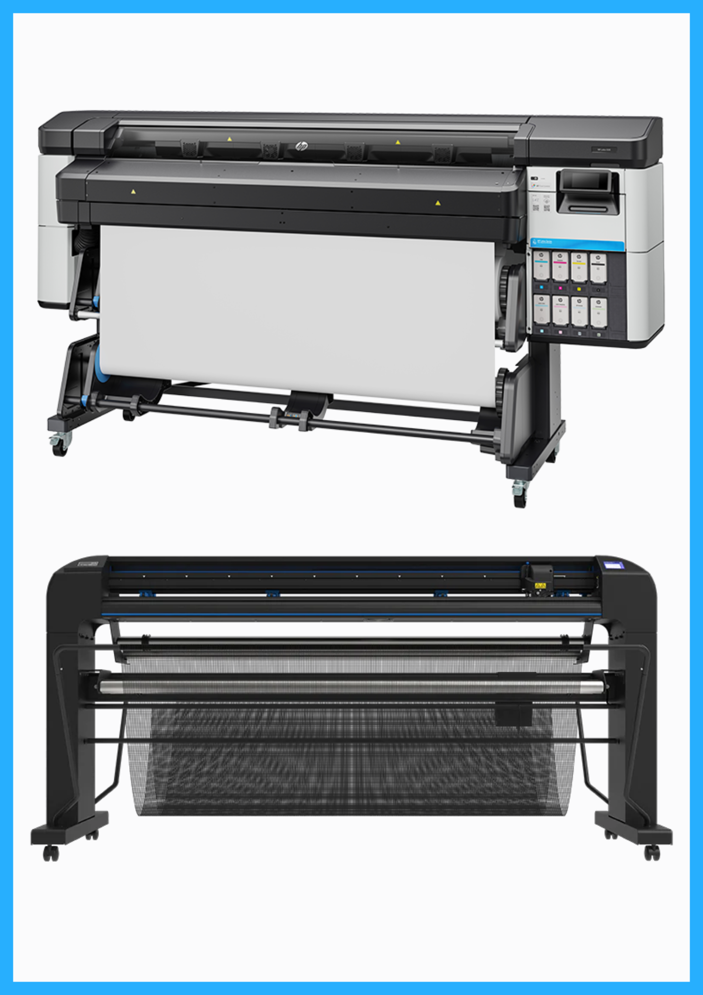 ON SALE - BUNDLE - HP Latex 630 W 64" Printer - New + Summa S Class 3 T160 62" Vinyl Cutter (S3T160) - New