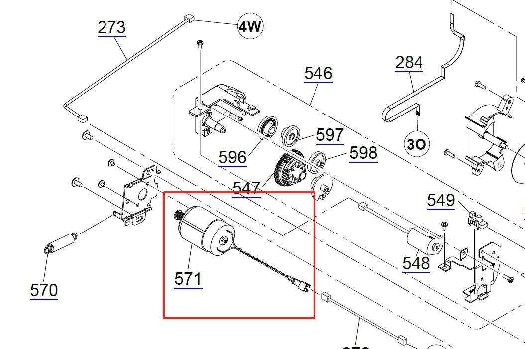 PF Motor for EPSON SureLab D1000 D1050 D1070 - 2210996
