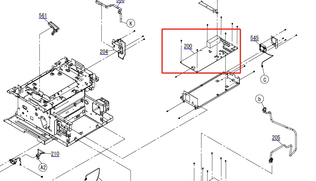 Main Board for EPSON SureLab D800 D830 D850 D860 D870 - 2198406