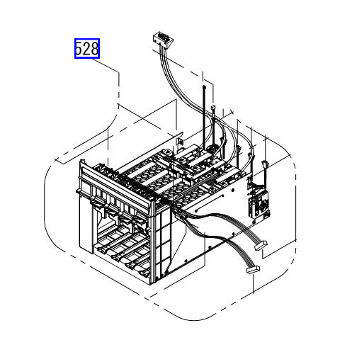 HOLDER ASSY.,IC,ASP for EPSON B7000/B7070/B7080 - 1650907