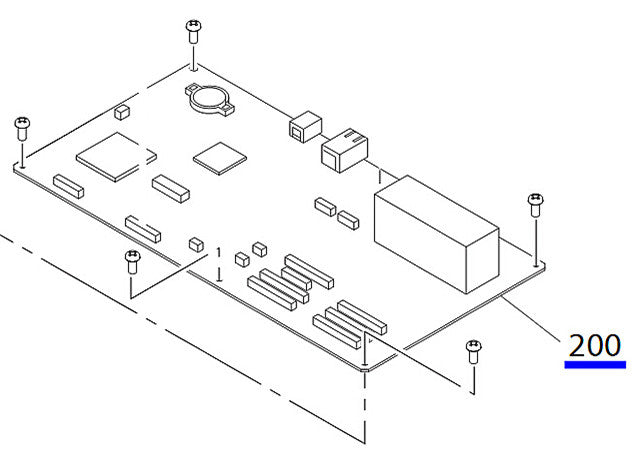 Main Board for EPSON Pro 4880 C593 - 2131666/2131668