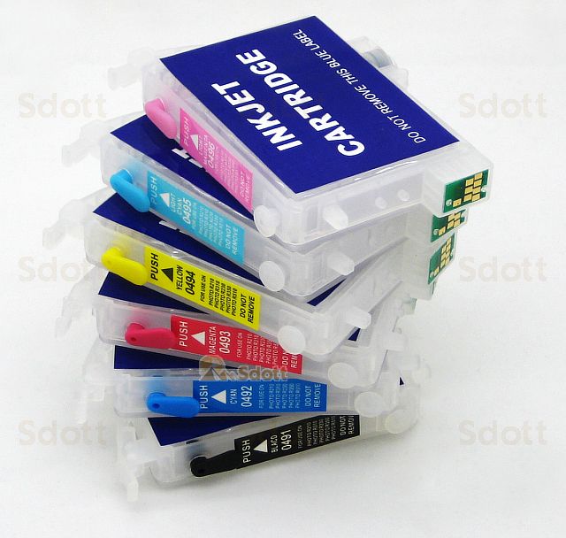 EPSON 1400/1410 Ink Cartridges T0791-T0796