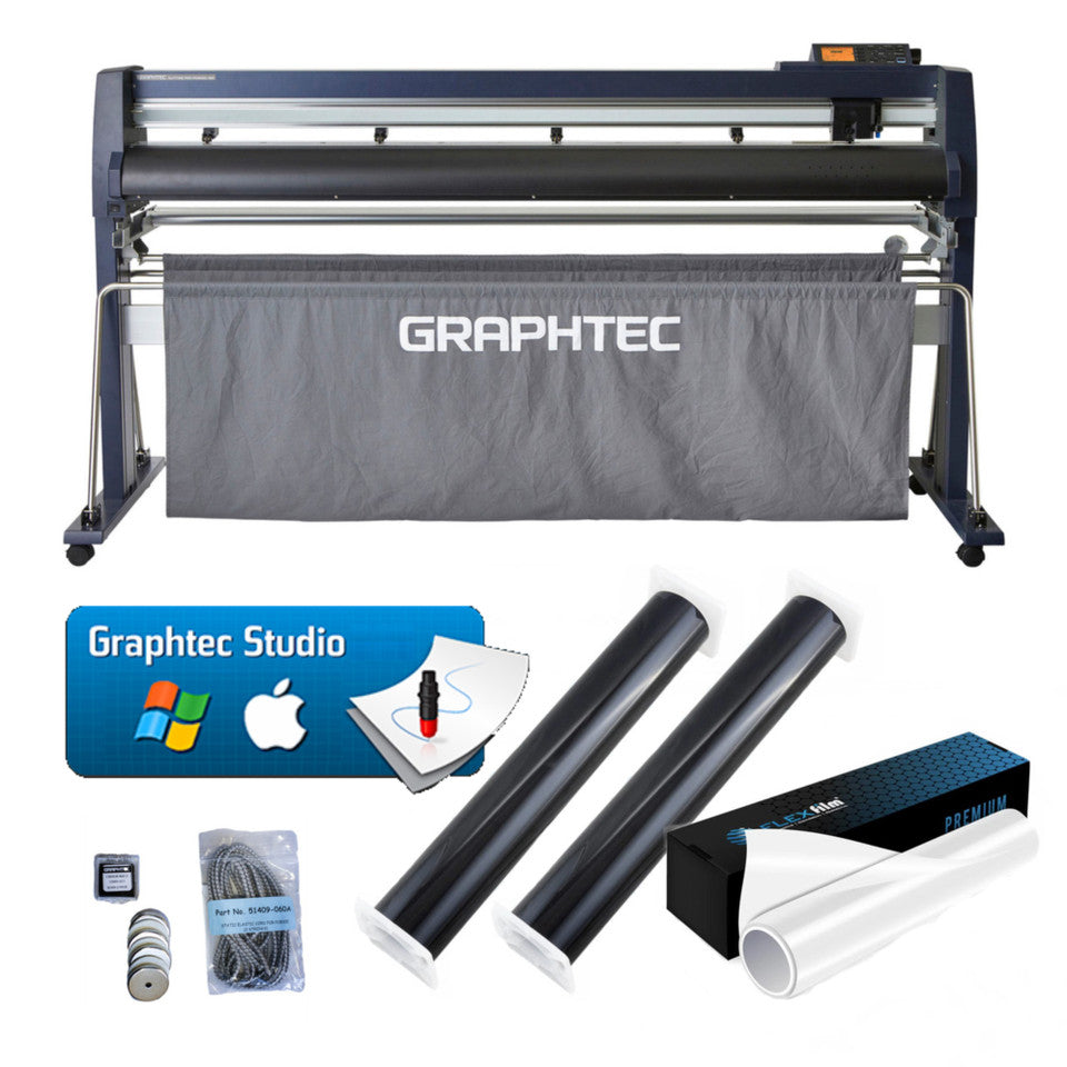 64" Graphtec FC9000-160 Window Tint and PPF Cutting Bundle - New + FREE 2-Year Warranty