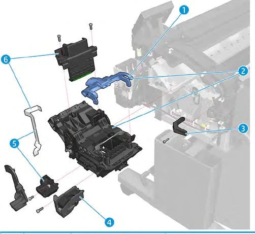 Bump Cutter Actuator - For the HP DesignJet T930, T1530, T2530, T3500 Series (CR357-67068)