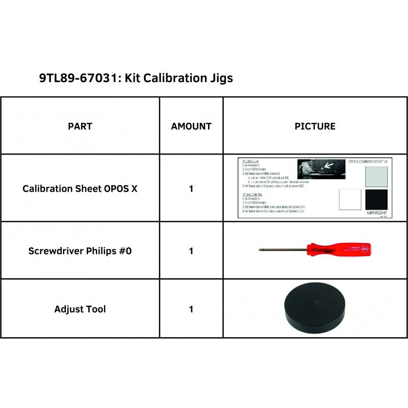 SummaCut Kit Calibration Jigs for Summa S One Series (9TL89-67031)