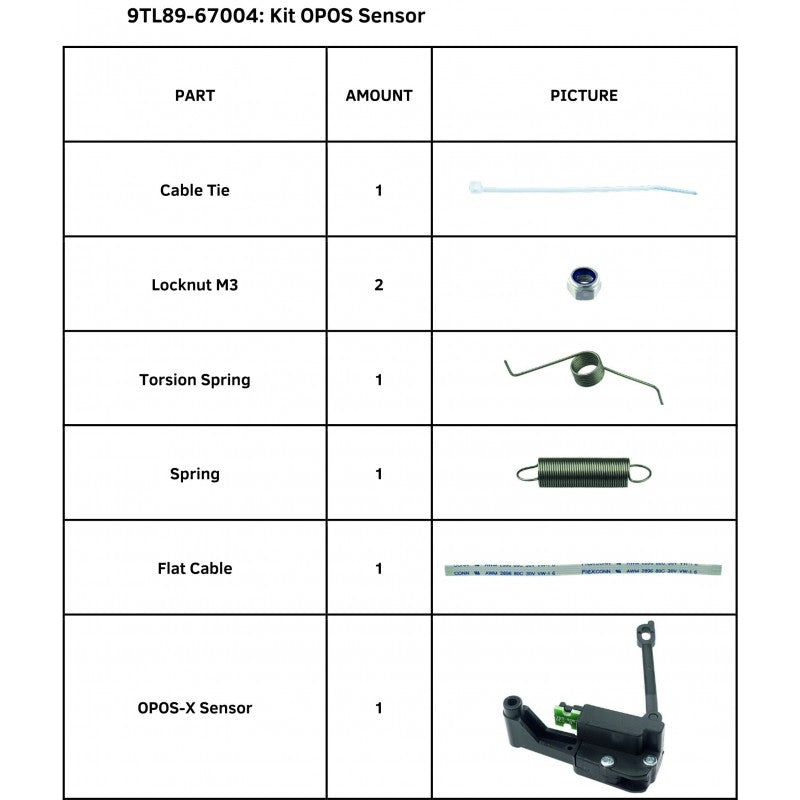 SummaCut OPOS Sensor Kit (9TL89-67004)