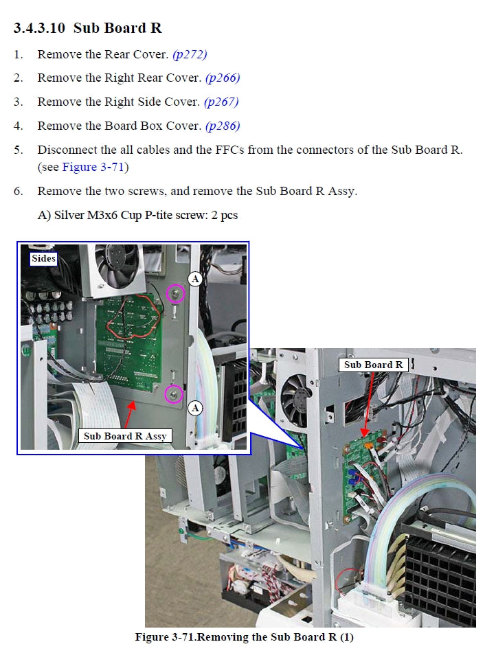 EPSON SureColor P7500 P7550 P7570 / P9500 P9550 P9570 SUB BOARD R - 2199865