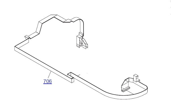 EPSON STYLUS PHOTO R3000/SureColor SC-P600 CABLE HEAD ASSY.,IEI - 1539308