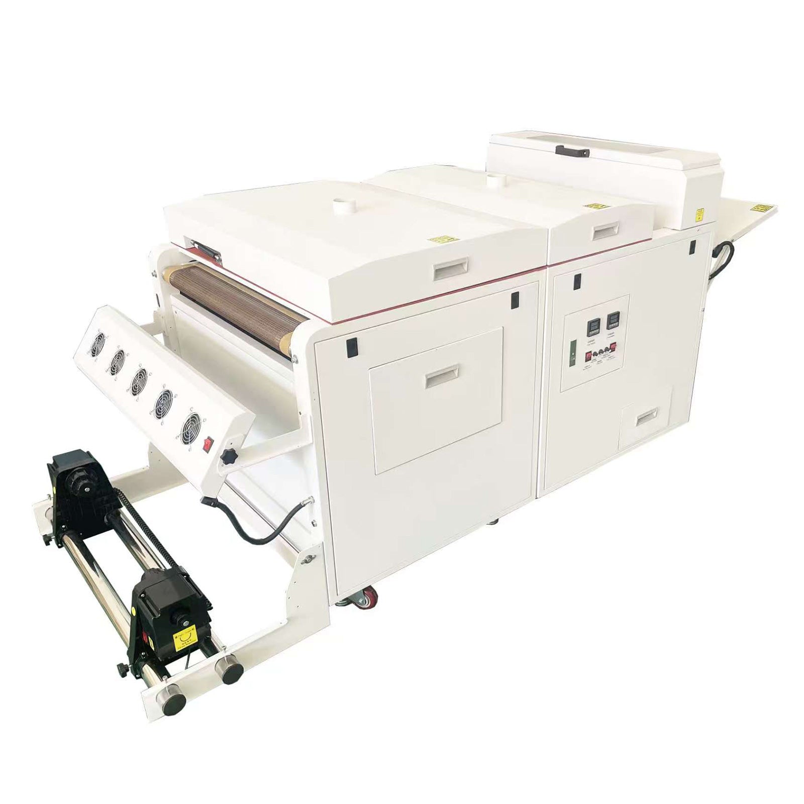 24in Automatic DTF Powder Shaker and Dryer with Vacuum Absorption Conveying Platform