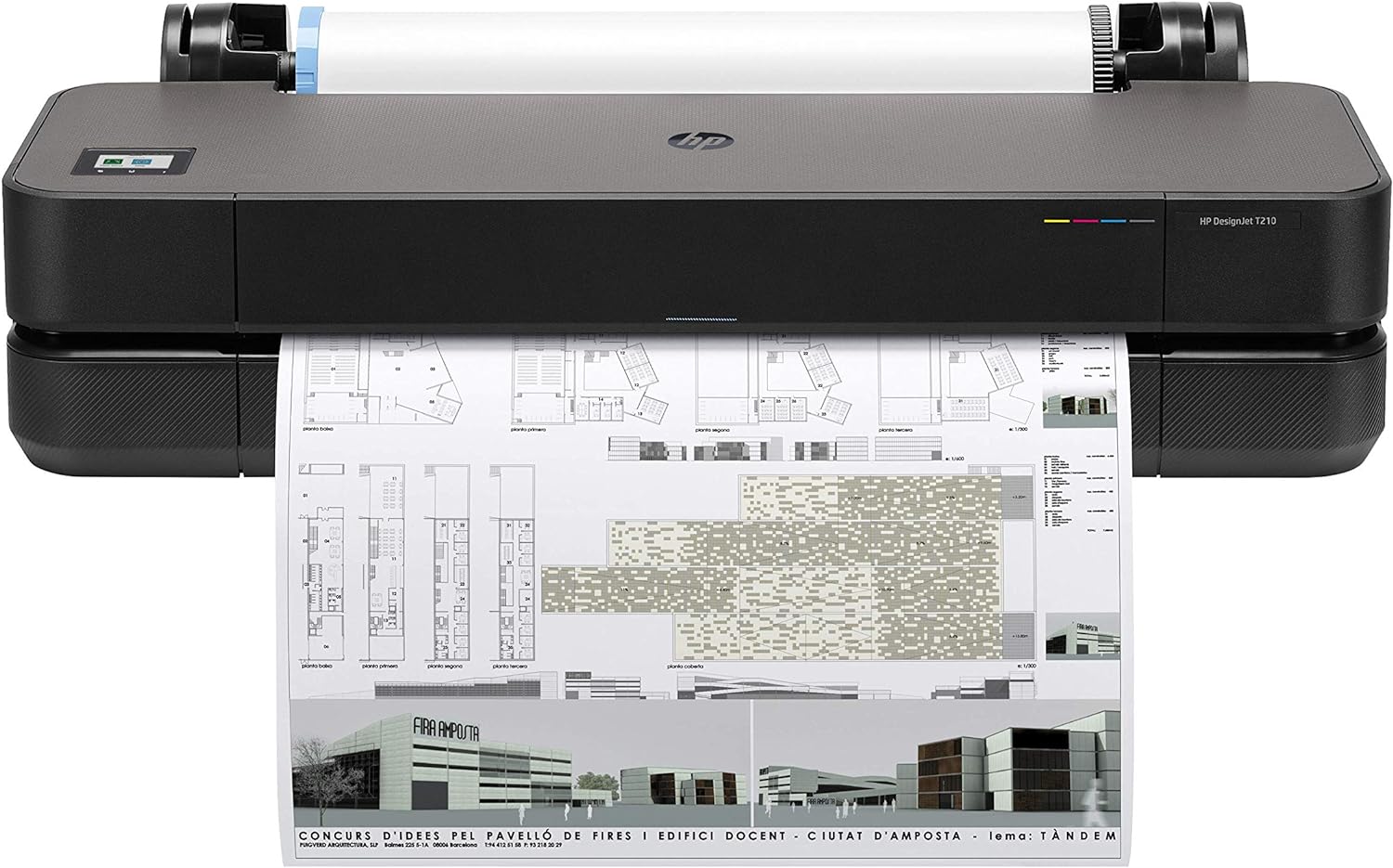HP DesignJet T210 24-in Printer 2025 Edition (8AG32D