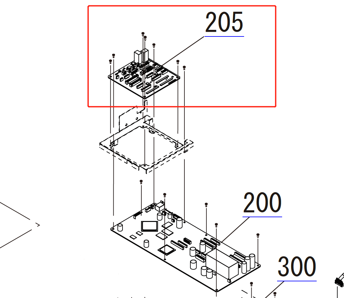 SUB-B Board for EPSON SureColor F2000 F2100 F2170 - 2149751 / 2187864