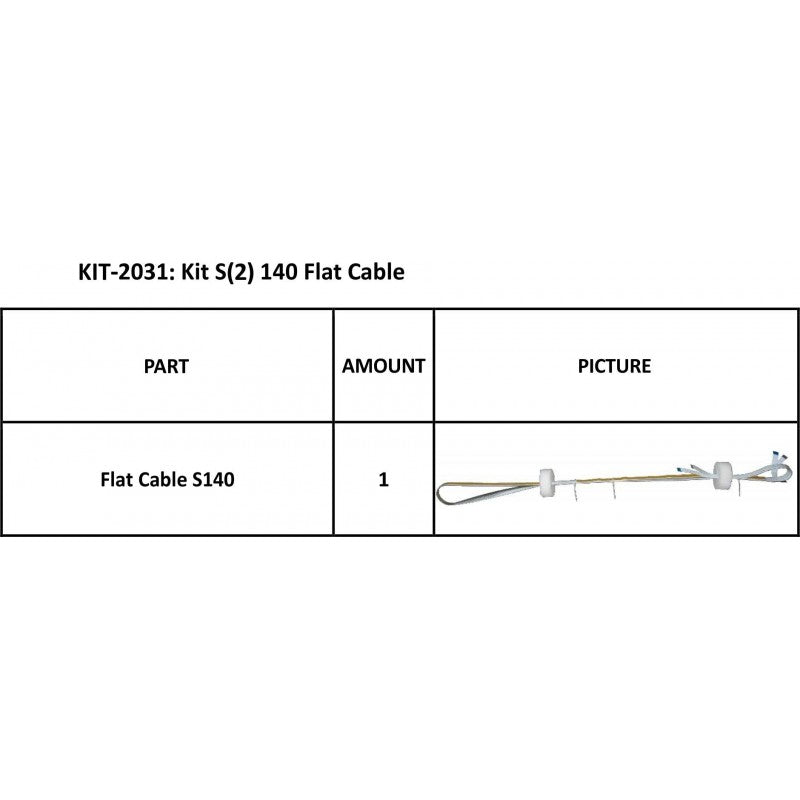 Flat Cable Kit for Summa S(2)Class 140 (KIT-2031)