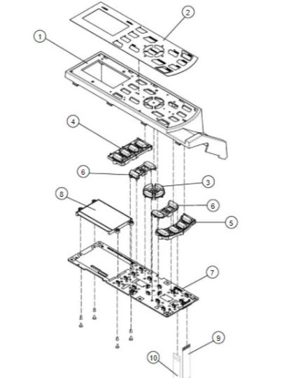 621632050 Key Top, Function 86 for GRAPHTEC FC8600-60 www.wideimagesolutions.com 0.00
